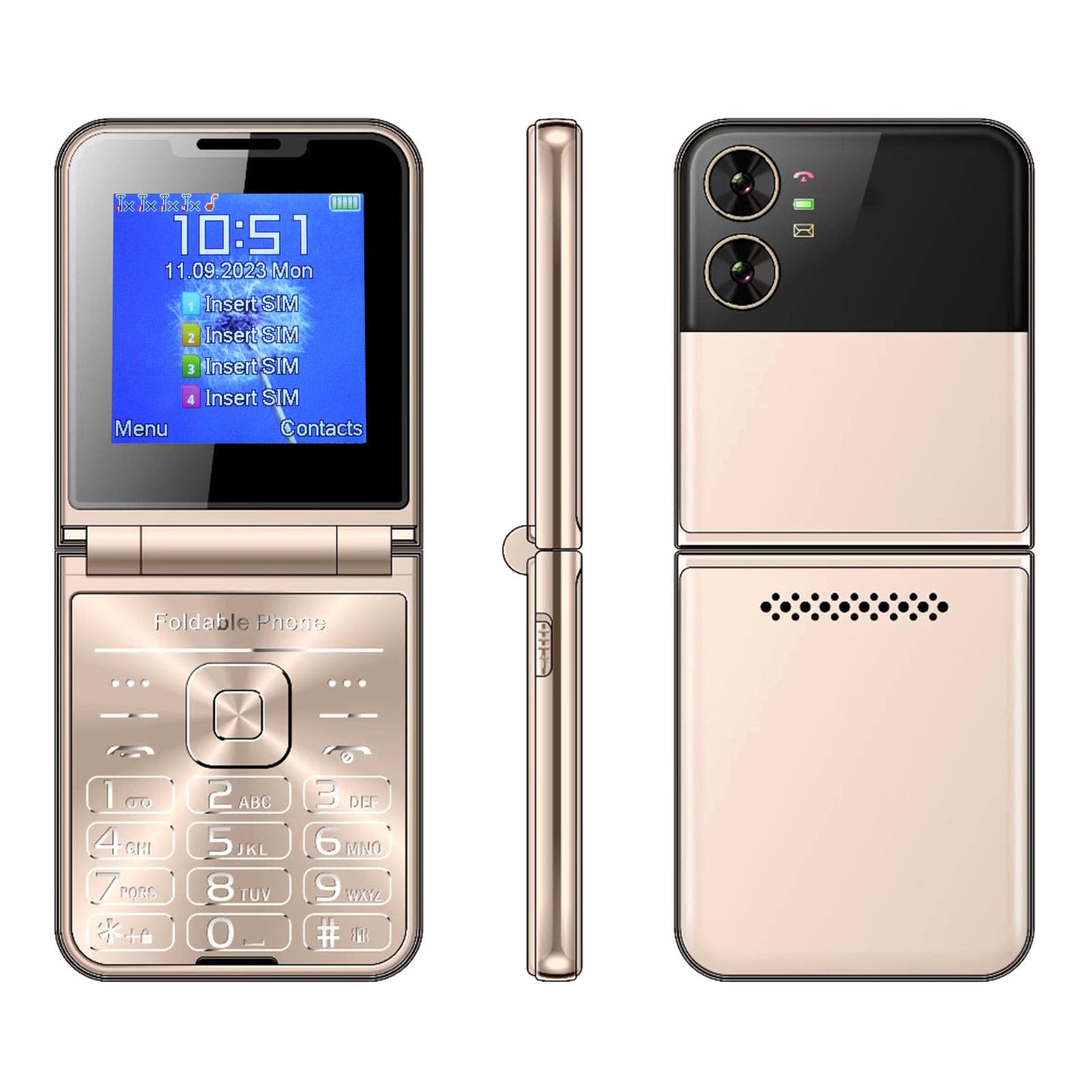 Amazon.com: FOSA 2.6in Senior Cellphone, Flip Phone with Dual